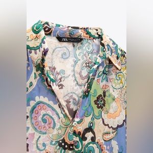 ZARA printed shirt